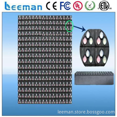 outdoor led digital signage rgb pitch 10mm full color led module Leeman p2.5 p3 p4 p5 p6 p10 smd RGB indoor led advertising